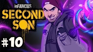 CLEARING MARKET  Infamous Second Son Walkthrough Evil w Nova Ep10 [upl. by Kcirej]