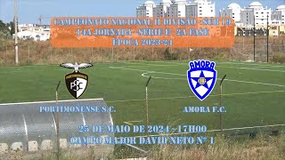 PORTIMONENSE S C VS AMORA F C SUB 19 CAMP NAC II DIV 14A JORN SERIE E 2A FASE [upl. by Rossner918]