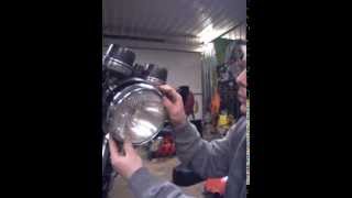 Removing and Inspecting the Headlight and Wiring from an Old Motorcycle  Honda CM400 1981 [upl. by Dre468]