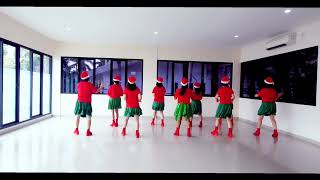 Holly Jolly Christmas 2024Line Dance [upl. by Nalek]