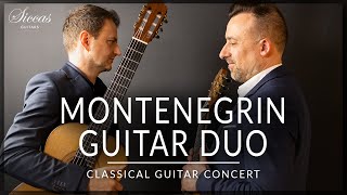 MONTENEGRIN GUITAR DUO  Classical Guitar Concert  BACH Piazzolla De Falla  Siccas Guitars [upl. by Nas]