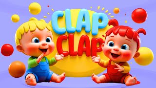 Two little hands clap clap  ZubiDubiKids Nursery Rhymes amp Songs for Kids ZubiDubiKids [upl. by Boccaj]