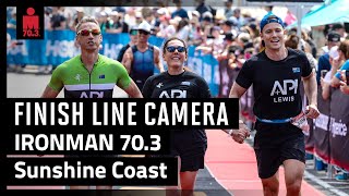 2024 IRONMAN 703 Sunshine Coast  Finish Line Camera [upl. by Lierbag]