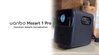 Details you should know about the Wanbo Mozart 1 Pro projectorwanbo projector mozart1 tech [upl. by Innavoig24]