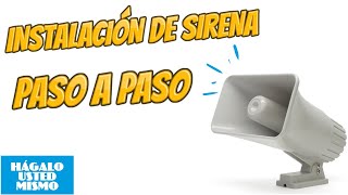 📢 Cómo INSTALAR ALARMA CASERA VECINAL con SIRENA ESTROBO y BOTÓN de PÁNICO PASO a PASO FACIL 2022 🤓 [upl. by Reeta]