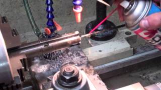 Gunsmithing Center Drilling the Bolt for a SemiAuto KP44 GunWorks [upl. by Vial]