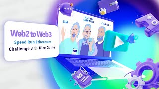 👩‍💻 Web2 to Web3 🚀  Week 3 Day 4  🏃‍♀️ Speed Run Ethereum Challenge 3 🎲 Dice Game [upl. by Aiet]