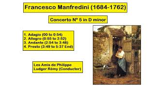 Francesco Manfredini 16841762  Concerto Nº 5 in D minor [upl. by Enael64]