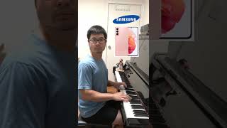 Scariest Samsung Alarm on Piano [upl. by Aikehs]