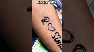 Temporary tattoo  sticker tattoo temporary tattoo ideas tattoo video tempo [upl. by Eioj]