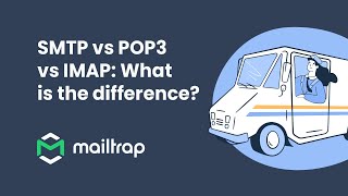 SMTP vs IMAP vs POP3 Explained  Tutorial by Mailtrap [upl. by Usanis635]