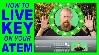 LIVE Keying with the BlackMagic ATEM ► Reflecmedia Chromakey Solution [upl. by Ikceb]