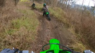 2023 Kx450F  2023 Last Trail Ride Before The New Year pt2 [upl. by Abihsat]