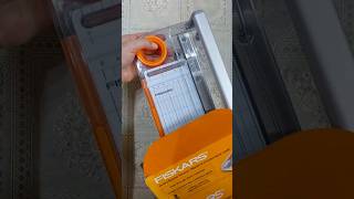 New Fiskars Rotary Bypass Trimmer selfsharpening steel blade shorts fiskars [upl. by Kerril364]