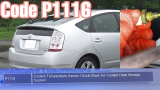 Toyota Prius de 20062008 Código P1116 [upl. by Yendahc]