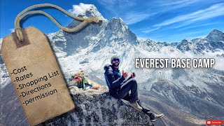 Everest Base Camp Complete cost amp Training EBC Everest Base Camp Trek Cost amp How to Train yourself [upl. by Noramac]