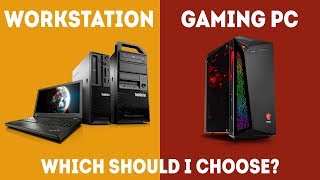 Workstation vs Gaming PC  Which Should I Choose Simple Guide [upl. by Haldis]