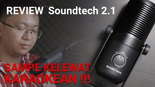 REVIEW  Mic USB budget Soundtech 21 [upl. by Oirifrop]