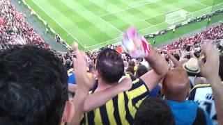 Benfica v Fenerbahce 02052013 Omuz Omuza  Shoulder to shoulder [upl. by Greeley644]