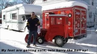 SNOWBLOWER CHUTE MODIFICATION [upl. by Dnamron190]