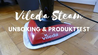 Vileda Steam Dampfreiniger  Unboxing und Produkttest  markenbaumarkt24 [upl. by Reifel]