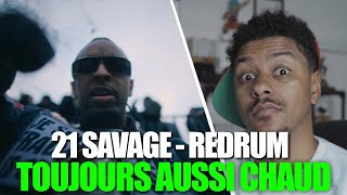 Je réagis à 21 Savage  redrum  REACTION amp AVIS [upl. by Nirot]