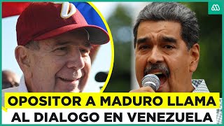 González Urrutia llama al diálogo y asegura que partió de Venezuela para cambiar las cosas [upl. by Aduh]