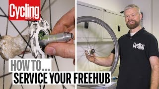 How to service Fulcrum or Campagnolo freehub body  Cycling Weekly [upl. by Jarrod]