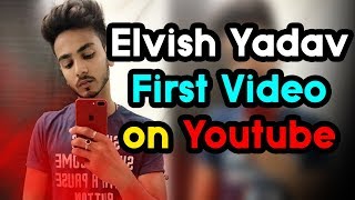 Elvish yadav First Video on Youtube [upl. by Eardnaed]