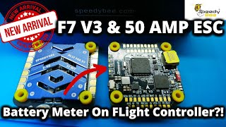 All New SpeedyBee V3 Stack With A BuiltIn Battery Meter On The Flight Controller [upl. by Enitram]