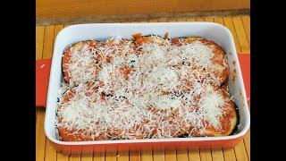 Parmigiana con melanzane grigliate [upl. by Litsyrk]