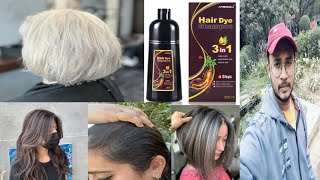 Meidu hair dye shampoo 3 in 1  honest review [upl. by Balthasar312]