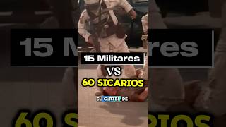 CÓMO ENFRENTAR a 60 SICARIOS con SOLO 15 MILITARES MÉXICO 🇲🇽☠️⚔️mexico shorts narcos military [upl. by Walden530]