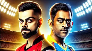 RCB vs CSK  Virat Kohli vs MS Dhoni  Cricket 24 Gameplay Virat Kohli  Jadeja  AB Devilliers [upl. by Domenic]