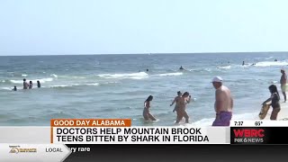 Dr Ryan Forbess Doctors help Mountain Brook teens bitten by shark in Florida [upl. by Aelc314]