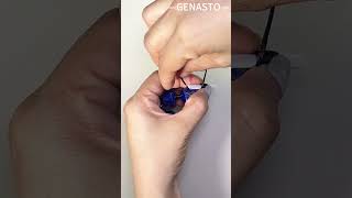 Mastering a variety of knitting techniques diyjewelry jewellerycraft handmade braceletbeads [upl. by Markos]