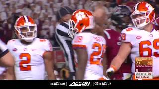 Clemson RB Tavien Feaster Top Plays 2017 [upl. by Sehcaep]