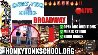 HONKY TONK SCHOOL MONDAY MORNING MEETING NASHVILLE TN BROADWAY LIVE FROM KID ROCK’S BAR 7124 [upl. by Aneetsirk]