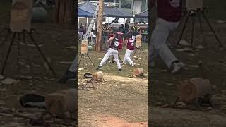 Wood Chop Kilcoy Show 2024 [upl. by Anas]