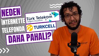 Neden İnternette Türk Telekom Telefonda Turkcell Daha Pahalı  Hakim Operatör Nedir [upl. by Auqinehs]