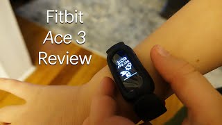 Fitbit Ace 3 Review An Activity Tracker for Kids [upl. by Ybab]