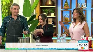 Cola de mono Camila chef explica exquisita preparación navideña  Tu Día  Canal 13 [upl. by Otrebliw648]