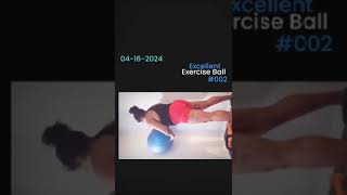 04162024 Exercise Ball Home Workout [upl. by Farrah]