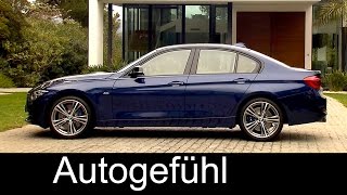 Preview new BMW 3 Series Facelift BMW 3er Interior Exterior LimousineSedan amp Touring 2016 [upl. by Obau]