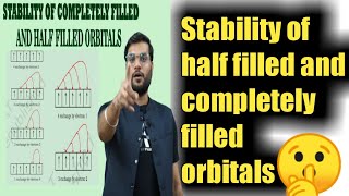 stability of half filled and completely filled orbitalsये topic exam 😲 में 100 आएगा 🔥a2chemistry [upl. by Tiffanie]