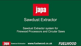 Japa Sawdust Extractor from Fuelwood [upl. by Ennairac510]