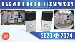 All New 2024 Ring Video Doorbell COMPARISON 2020 vs 2024 is it worth the upgrade [upl. by Aerehs399]