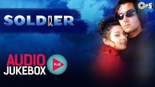 Audio Jukebox  Soldier Movie  Bobby Deol  Preity Zinta  Anu Malik  Sameer  90s Bollywood Hits [upl. by Pravit]