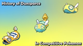 How GOOD was Dunsparce ACTUALLY  History of Dunsparce in Competitive Pokemon Gens 26 [upl. by Omissam]