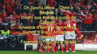 Canticos do benfica com letra [upl. by Rezeile]